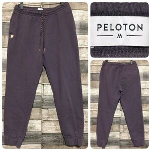 Peloton Joggers Sweatpants Men’s M Purple Tapered (Inseam 27) Read Desc